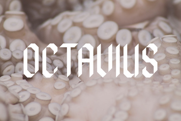 Octavius — Mijn lettertype